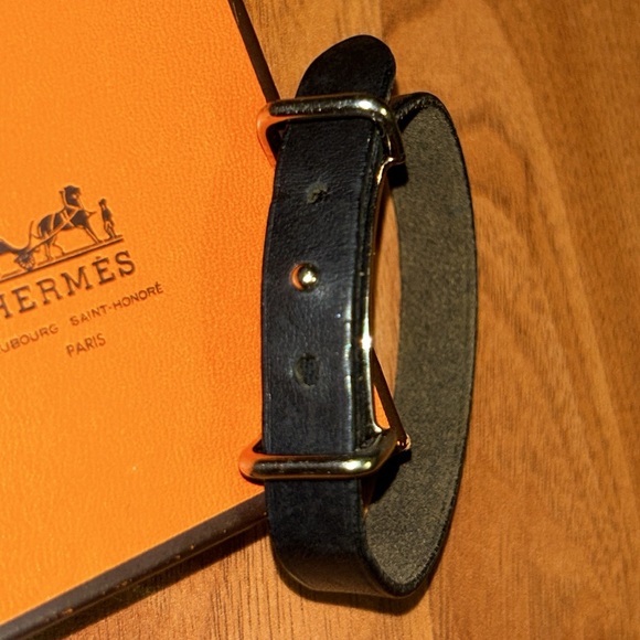 Authentic Hermes Hapi Leather Bracelet - Picture 8 of 15
